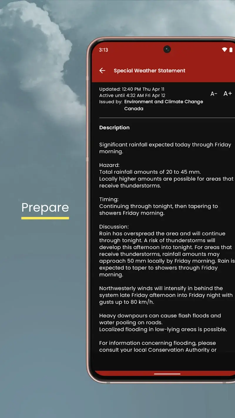The Weather Network screenshot 1