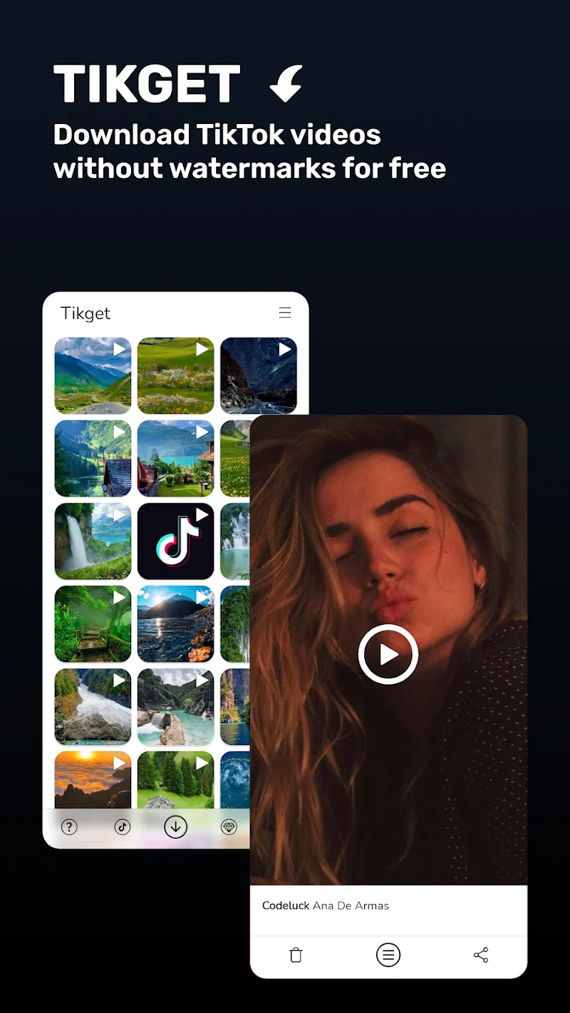 Tikget - Video Downloader screenshot 1