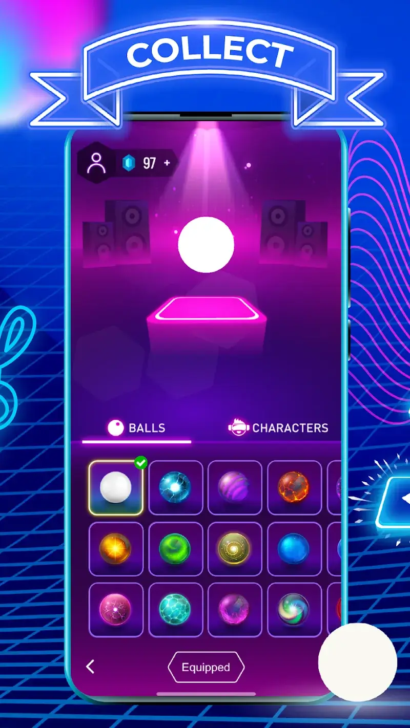Tiles Hop EDM Rush Music Game screenshot 1