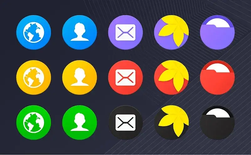 TouchWiz - Icon Pack (Round) screenshot 1