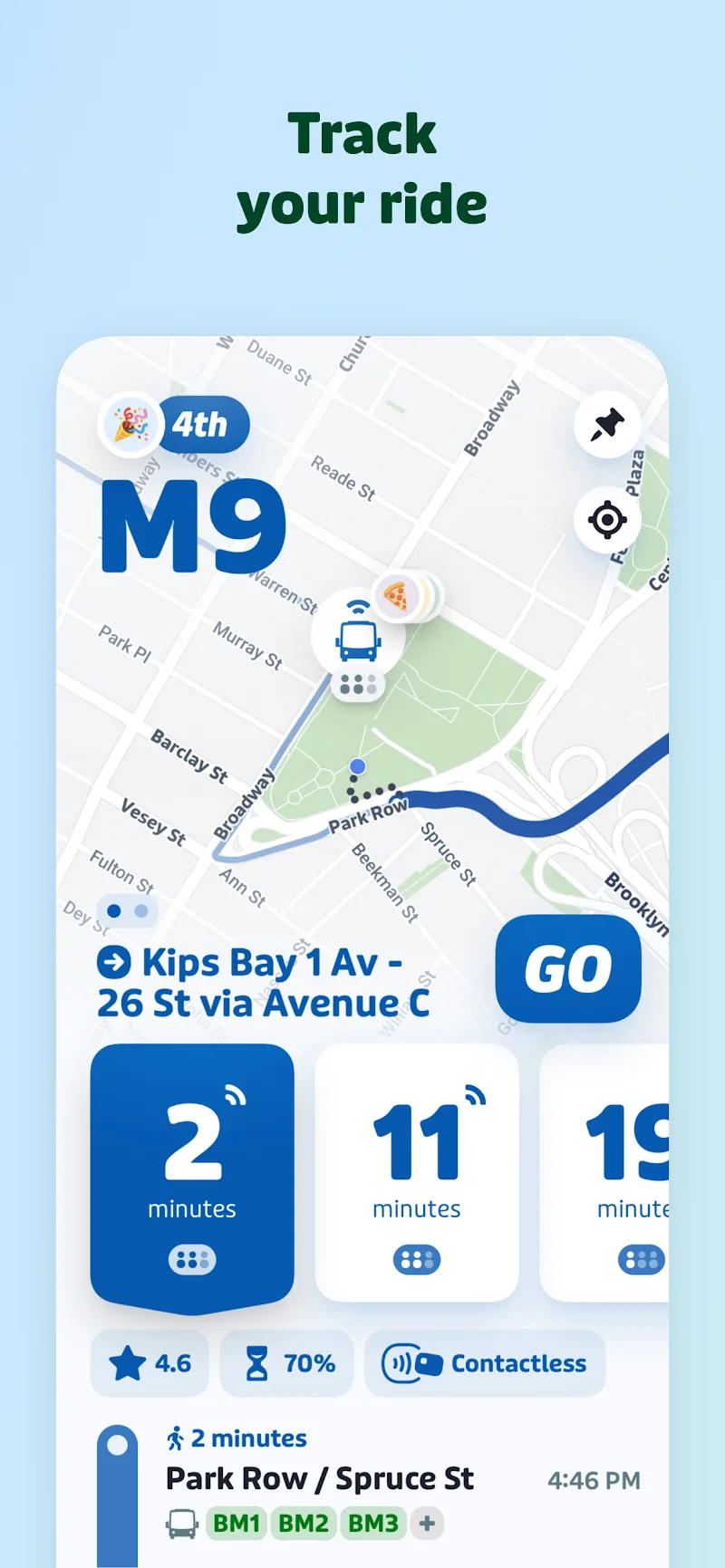 Transit • Subway & Bus Times screenshot 1