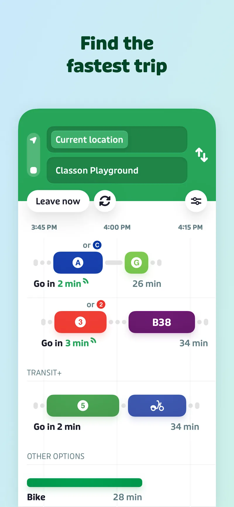 Transit • Subway & Bus Times screenshot 1
