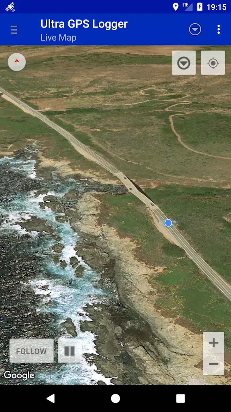 Ultra GPS Logger screenshot 1