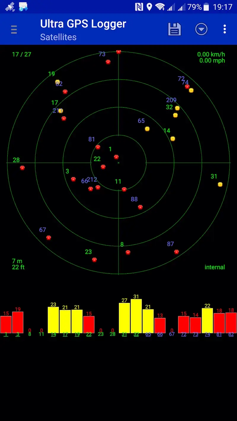 Ultra GPS Logger screenshot 1