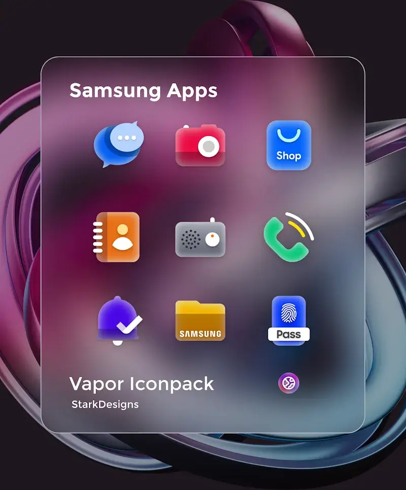 Vapor IconPack – Modern Icons screenshot 1