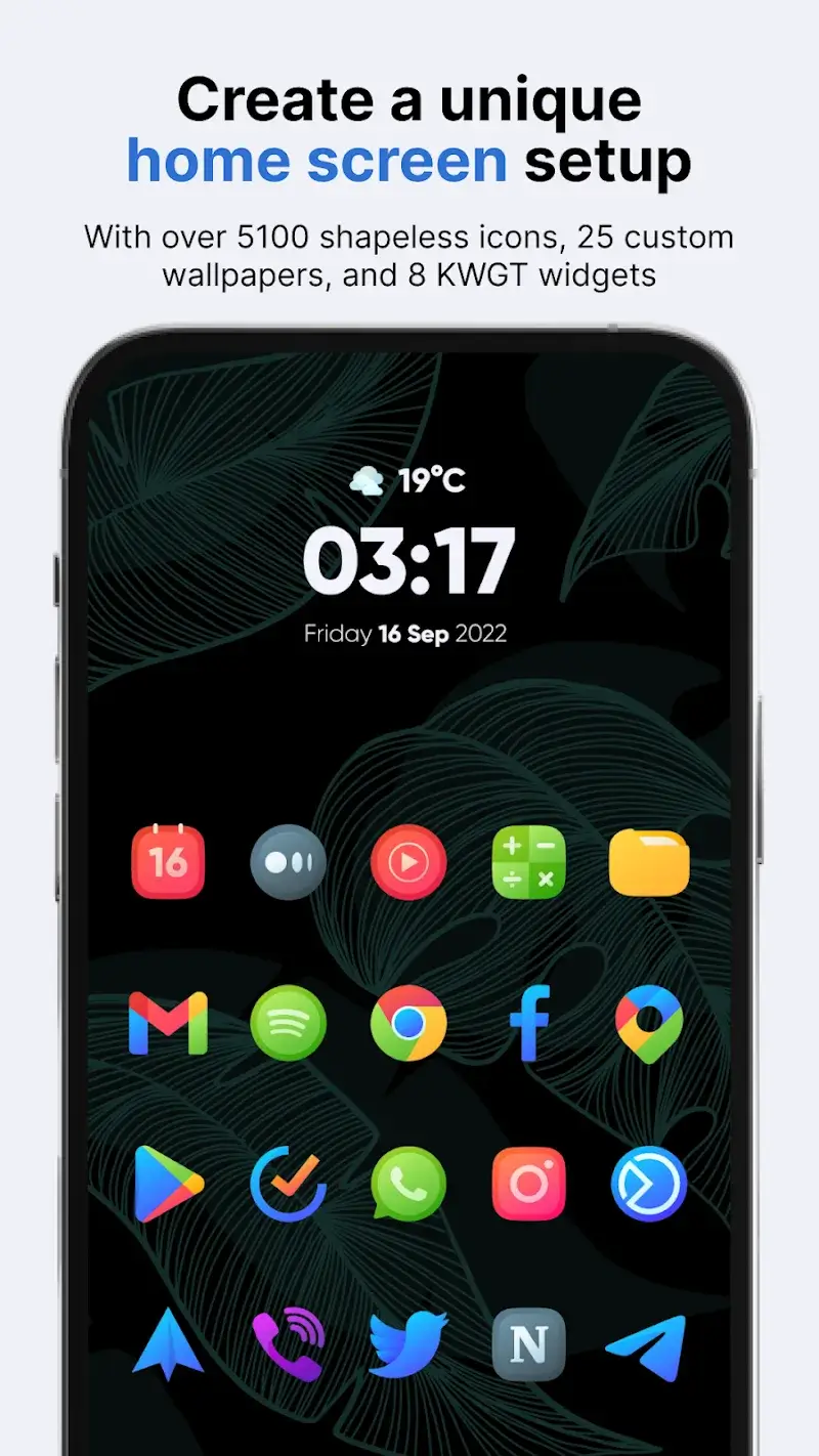 Vera Icon Pack: shapeless icon screenshot 1