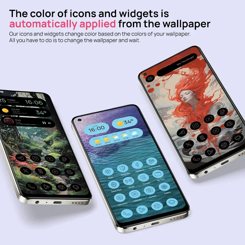 Vera Material You Icon Pack screenshot 1