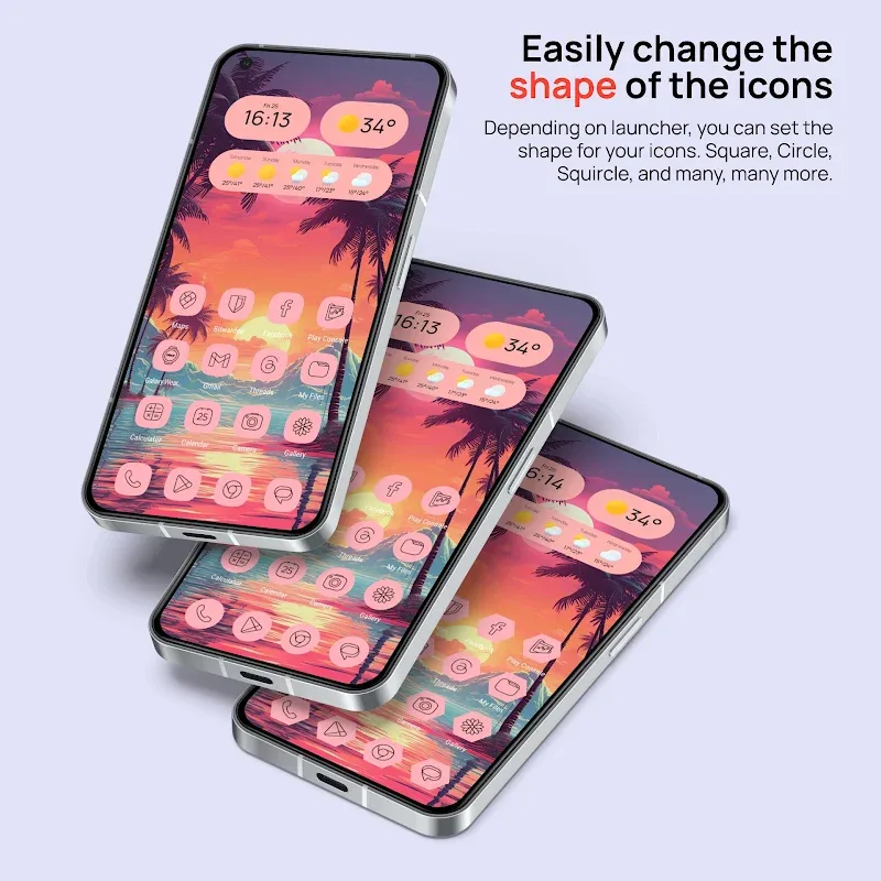 Vera Material You Icon Pack screenshot 1