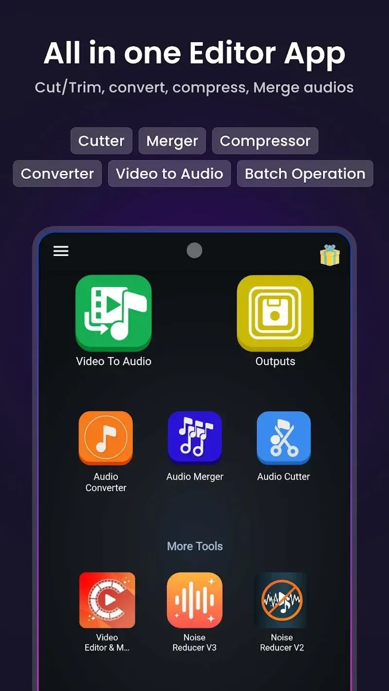 Video to Audio MP3 Converter screenshot 1