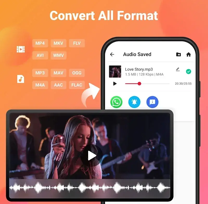 Video to MP3 - Video to Audio screenshot 1