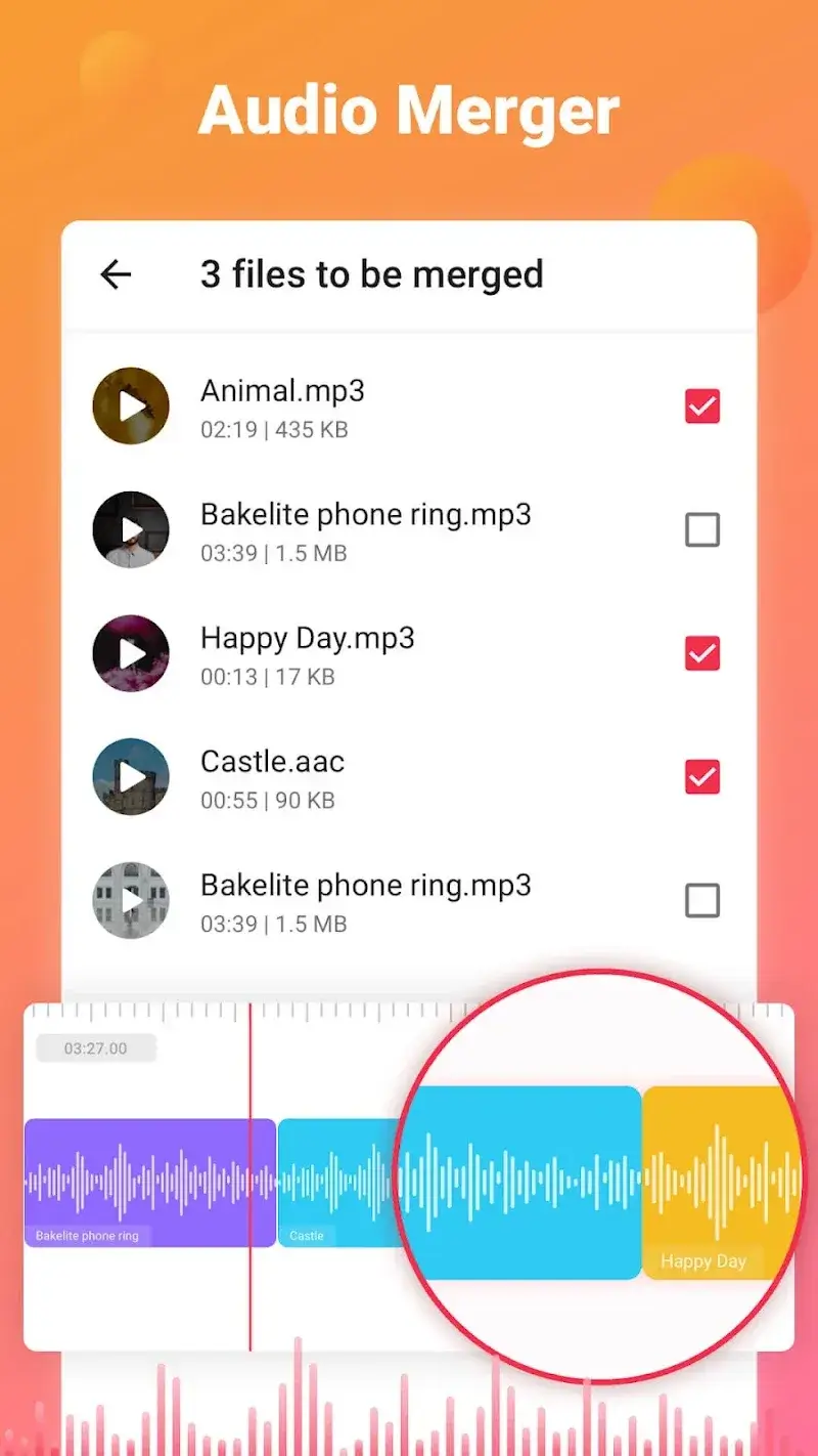 Video to MP3 - Video to Audio screenshot 1