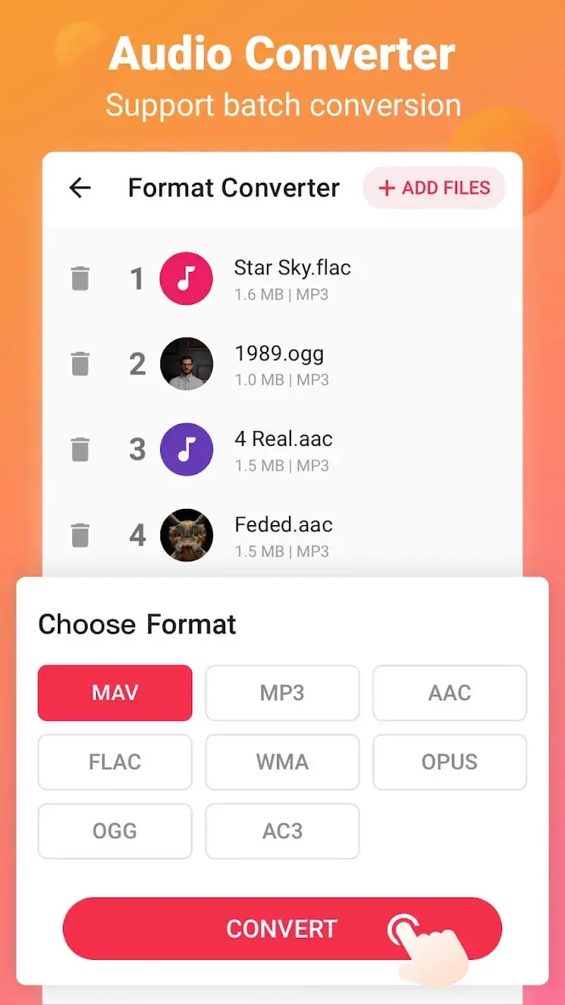 Video to MP3 - Video to Audio screenshot 1