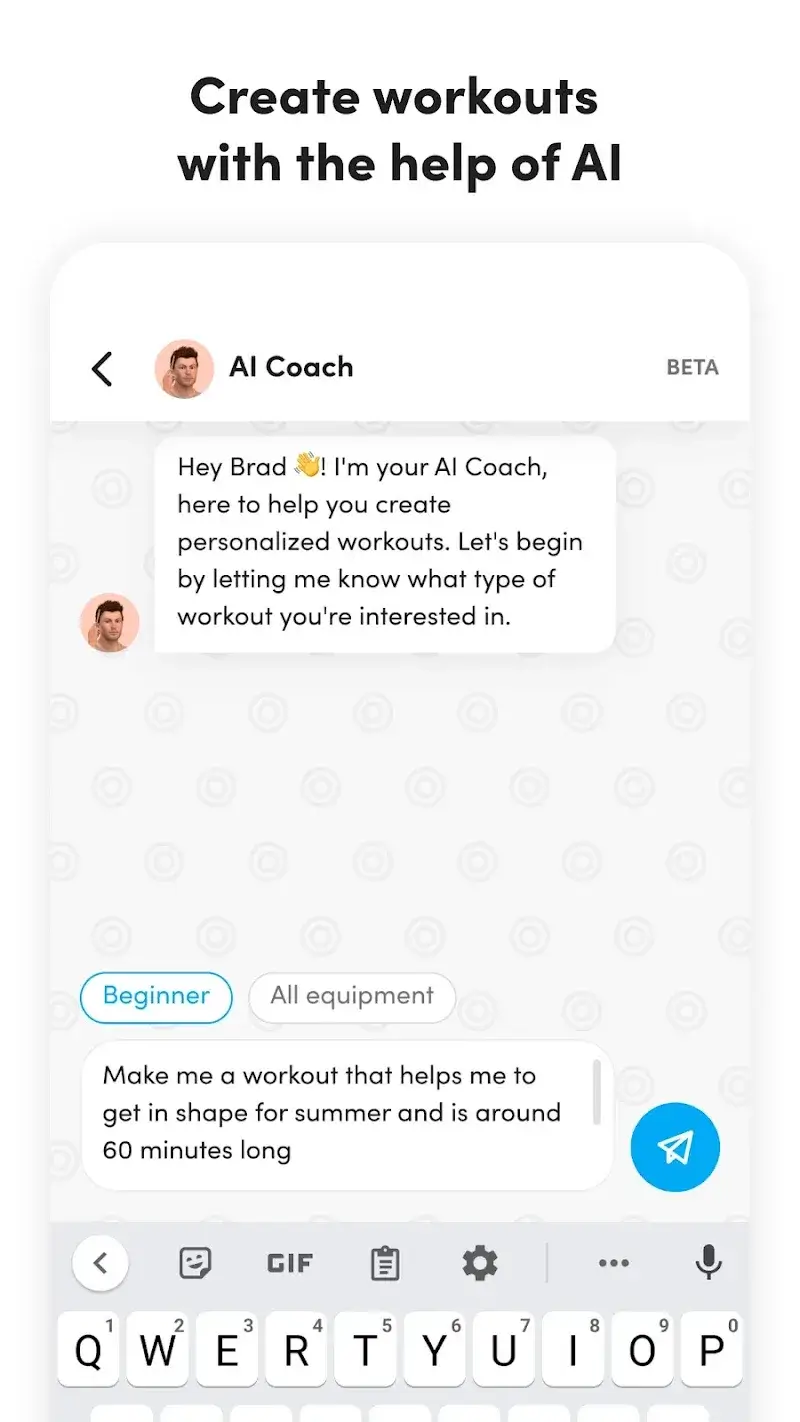 Virtuagym Fitness screenshot 1