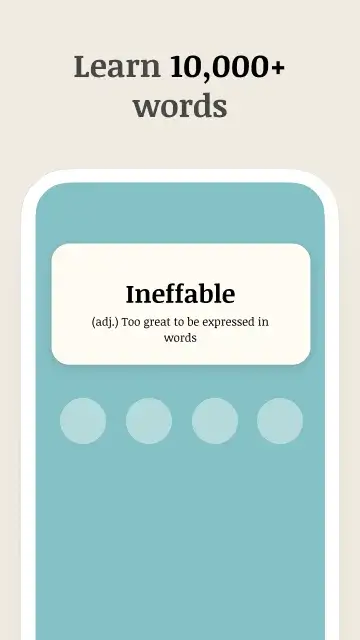 Vocabulary screenshot 1