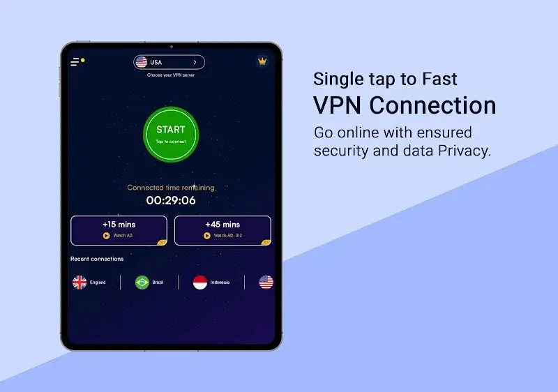 VPN Pronto : Fast & Secure VPN screenshot 1