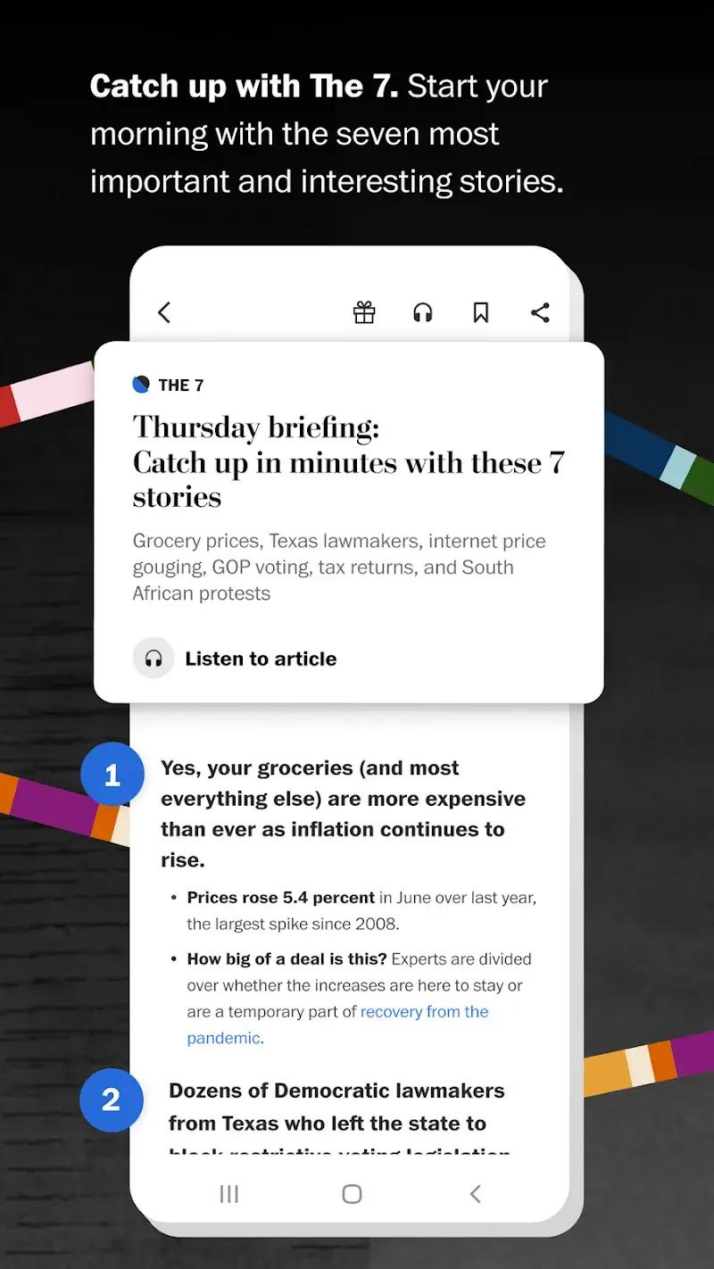 Washington Post screenshot 1