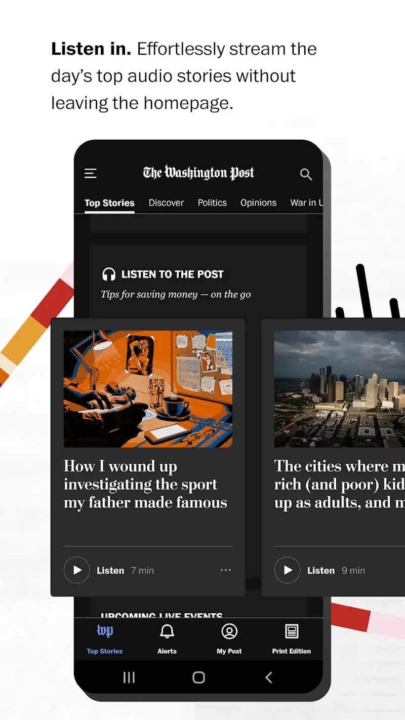Washington Post screenshot 1