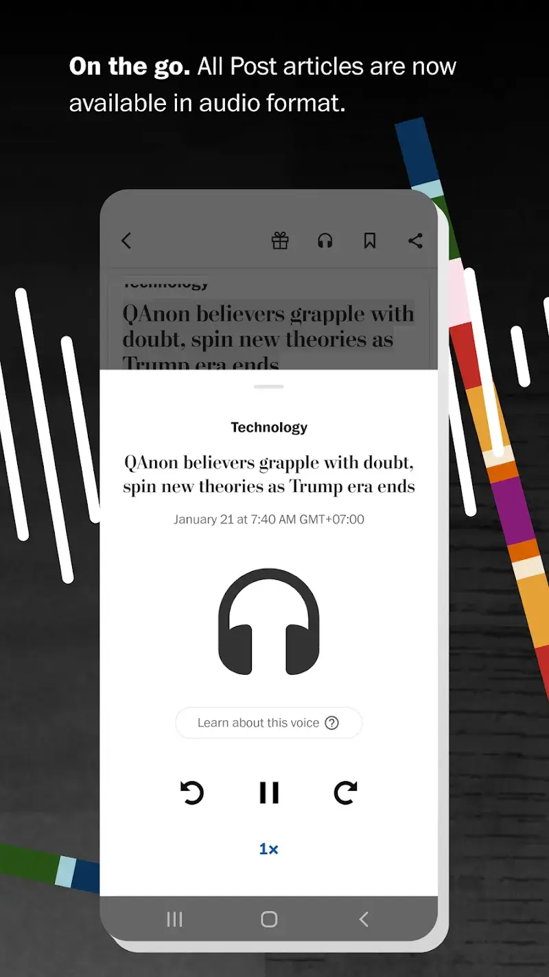 Washington Post screenshot 1