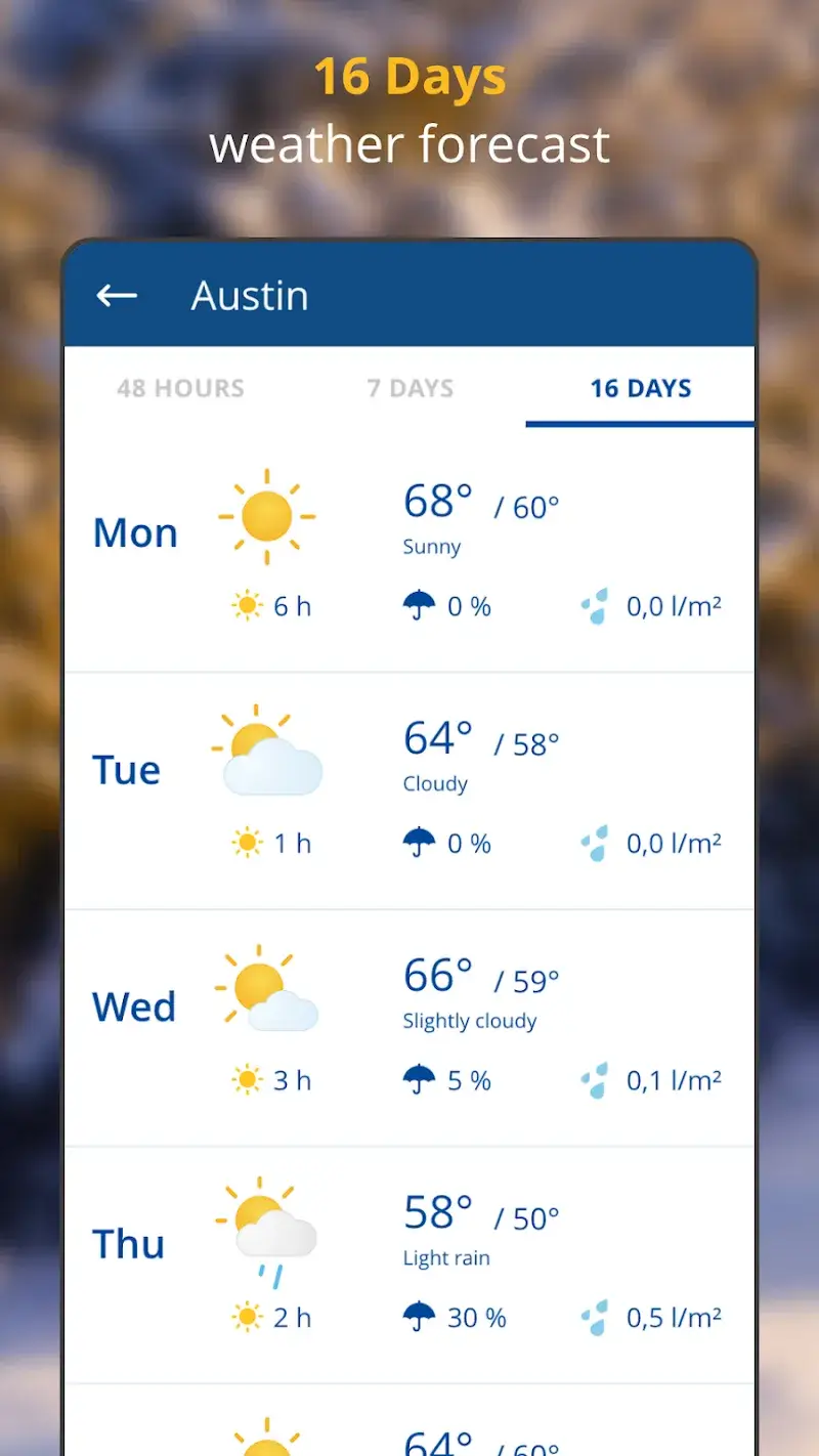wetter.com screenshot 1