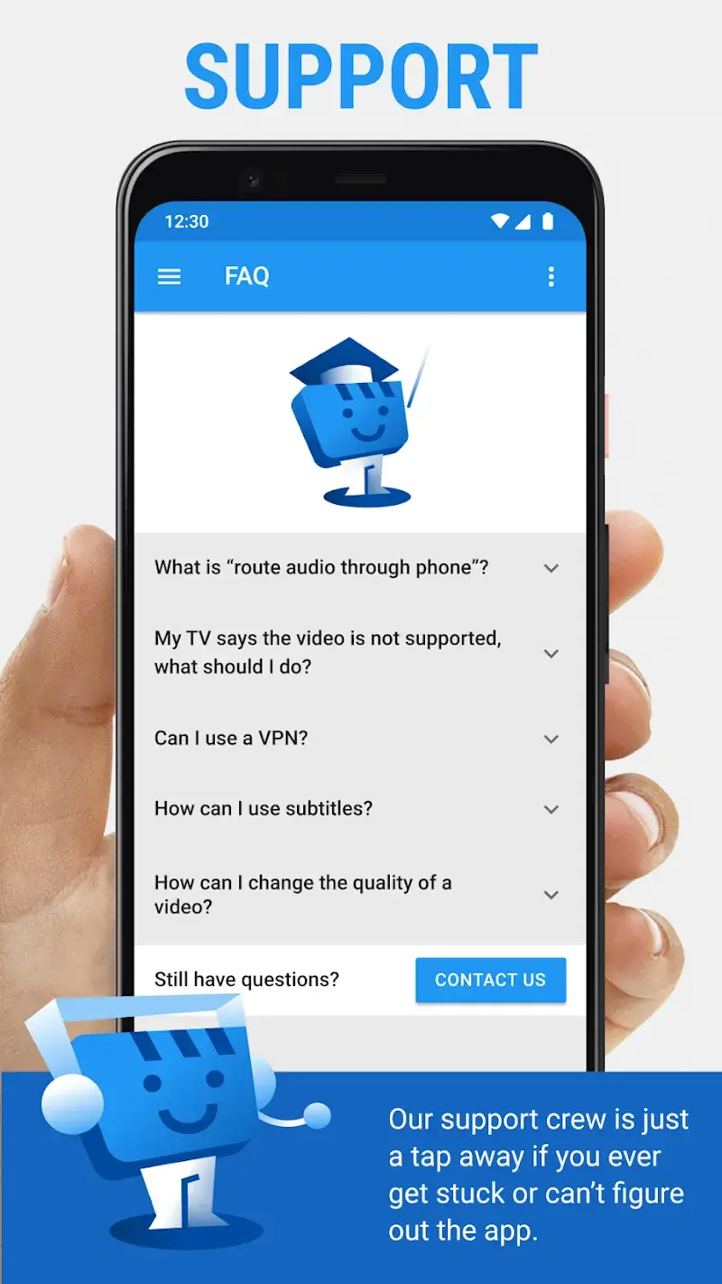 Web Video Cast screenshot 1