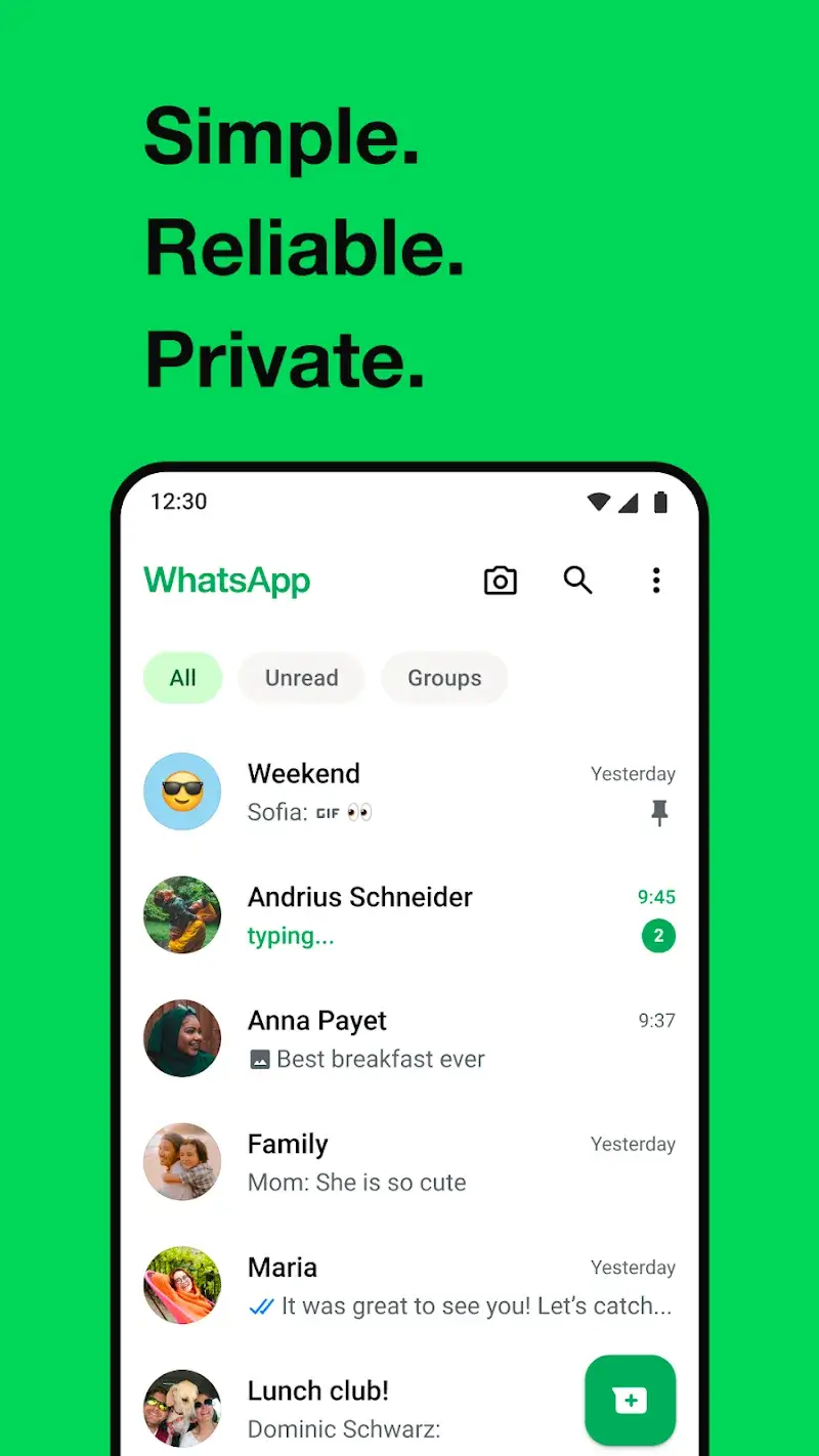 WhatsApp Messenger screenshot 1