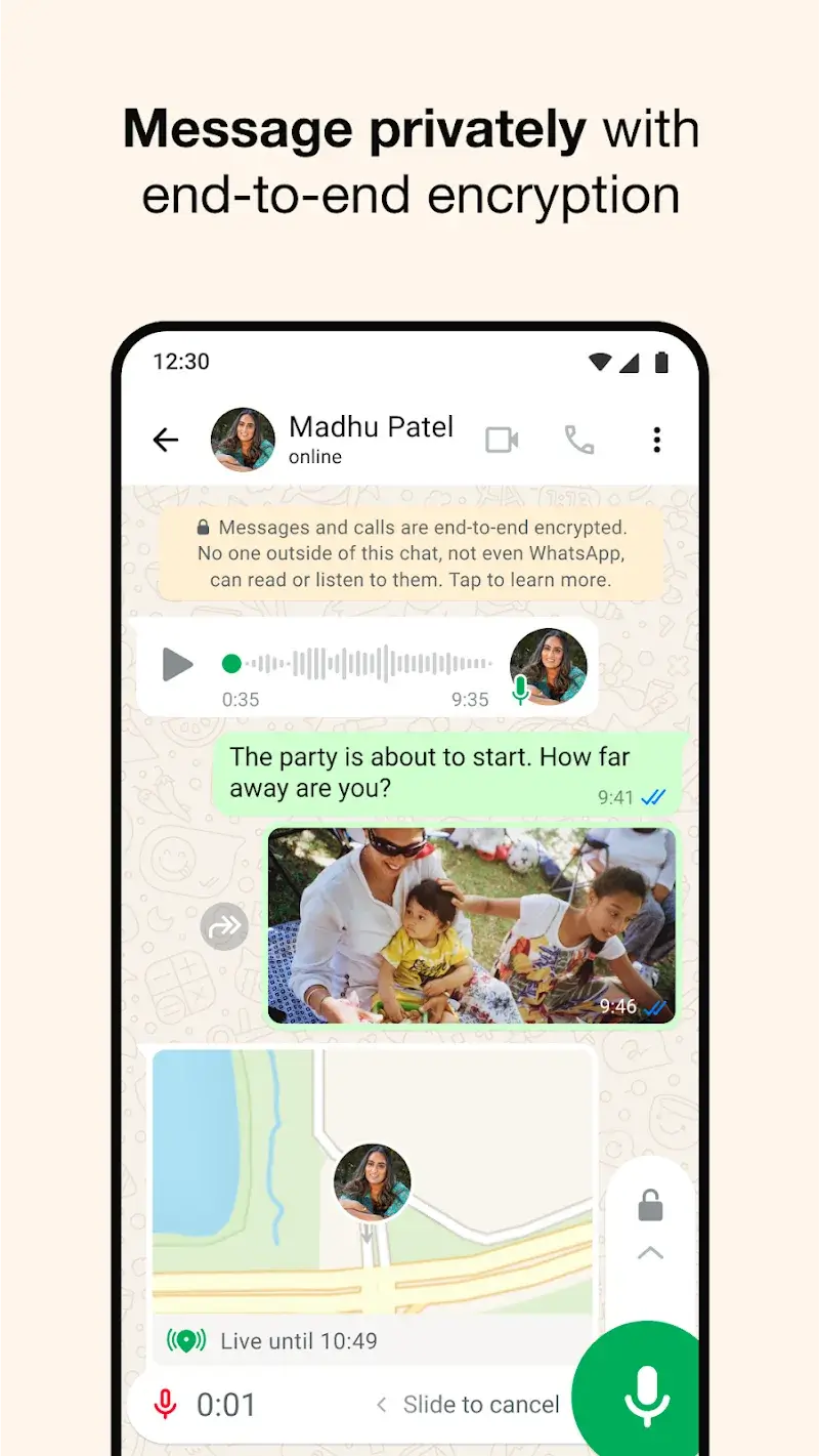 WhatsApp Messenger screenshot 1