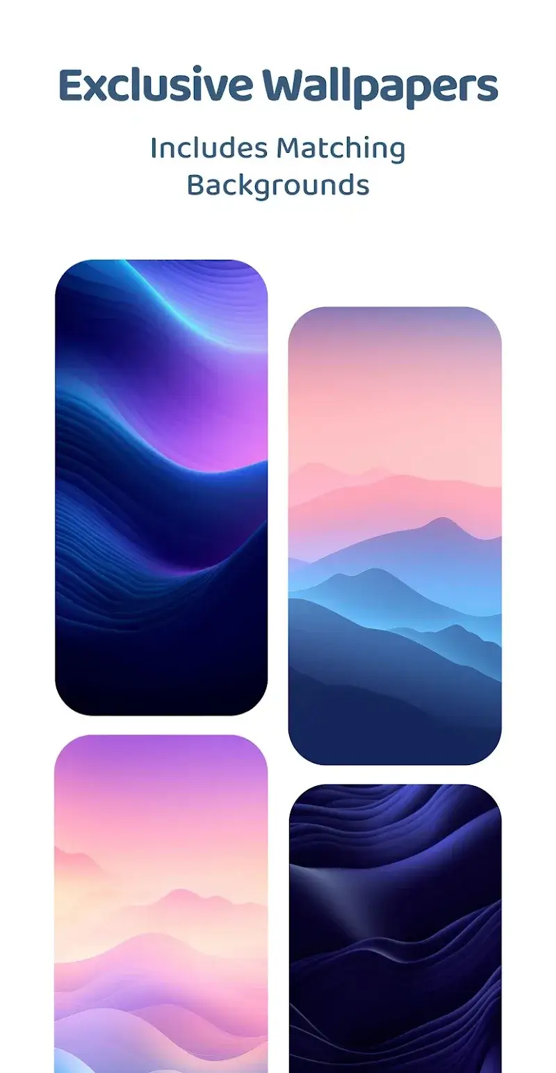 White Moonlight - Icon Pack screenshot 1