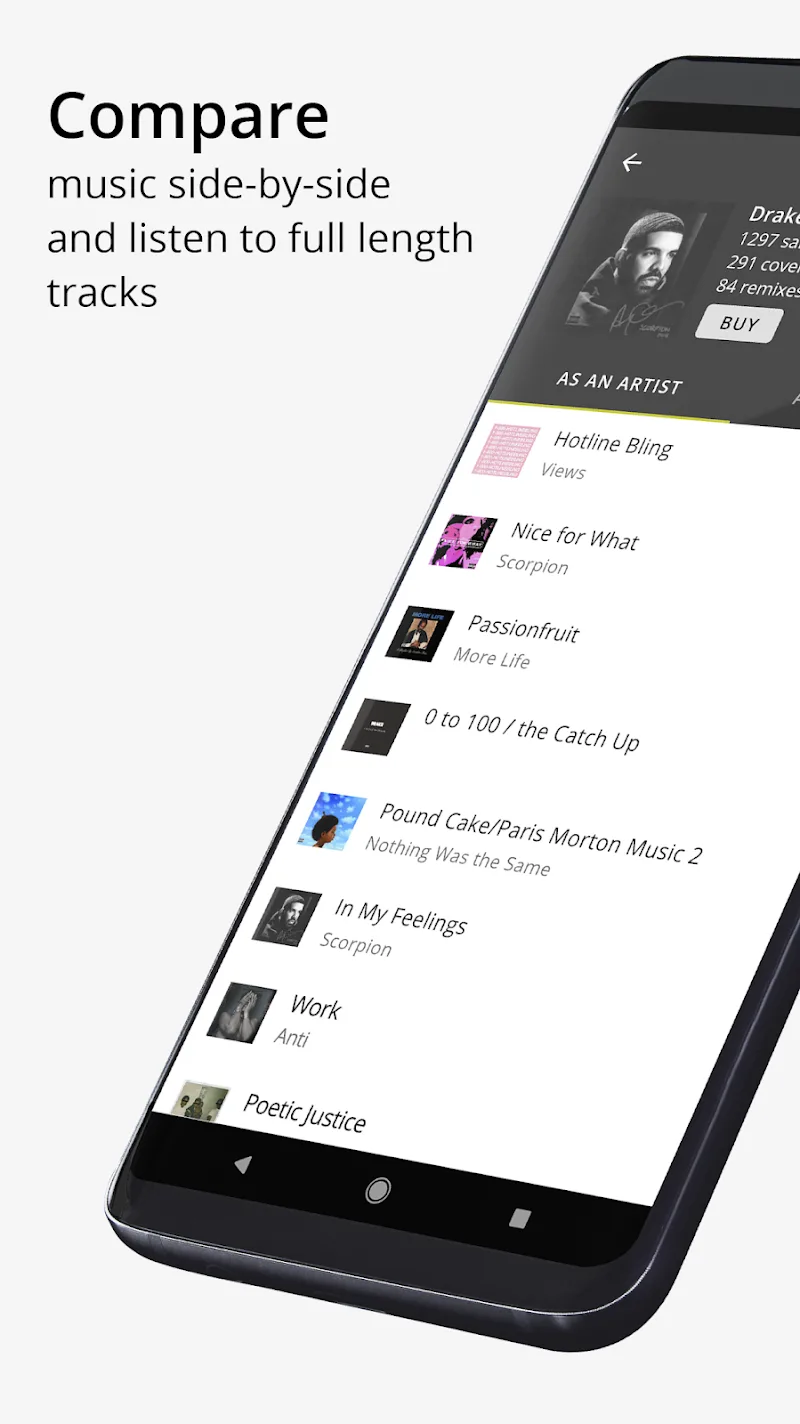 WhoSampled screenshot 1