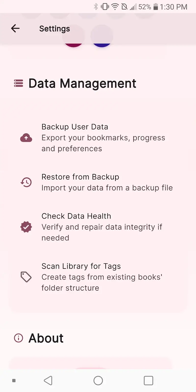 Widdle Reader screenshot 1