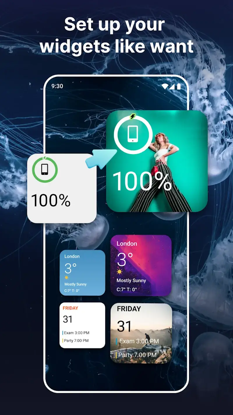 Widgets OS 17 - Color Widgets screenshot 1