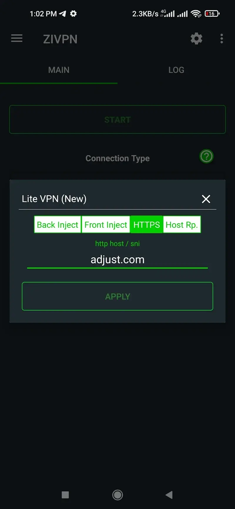 ZIVPN Tunnel screenshot 1