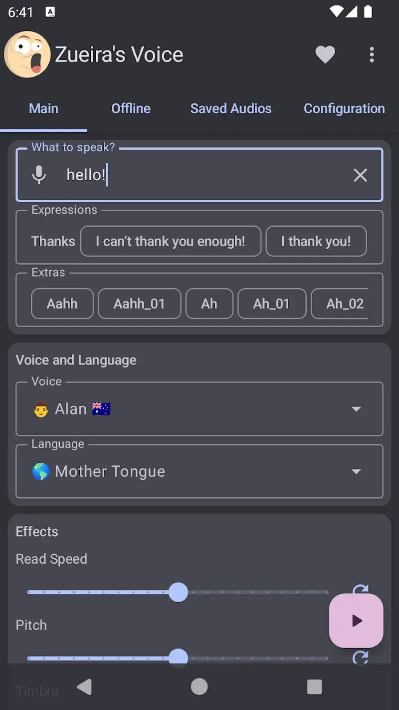 Zueira’s Voice screenshot 1