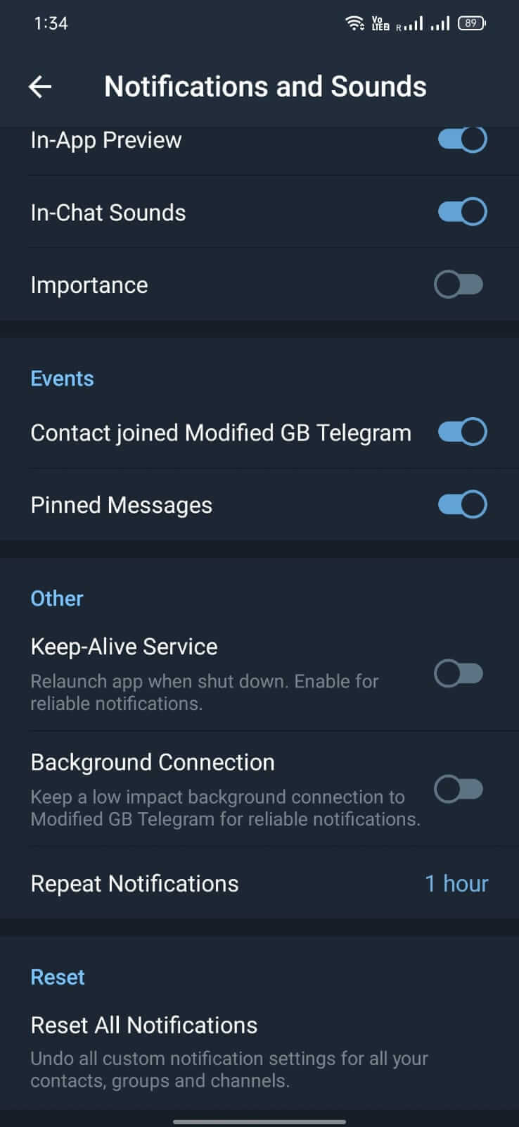 GB Telegram screenshot 1