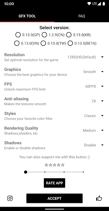 GFX Tool screenshot 1
