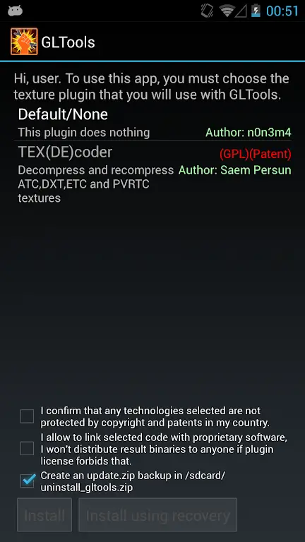 GLTools screenshot 1