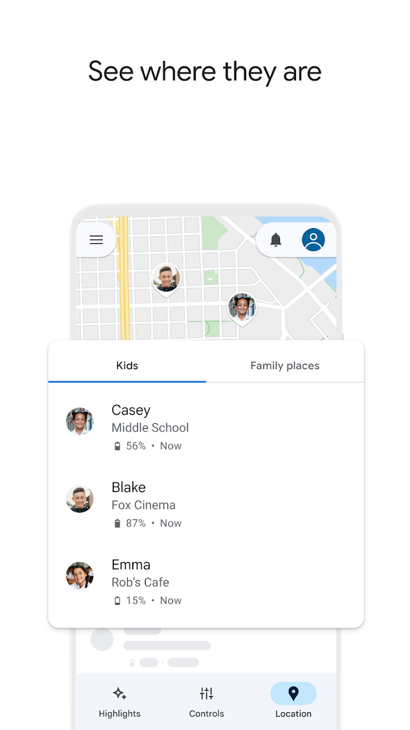 Google Family Link screenshot 1