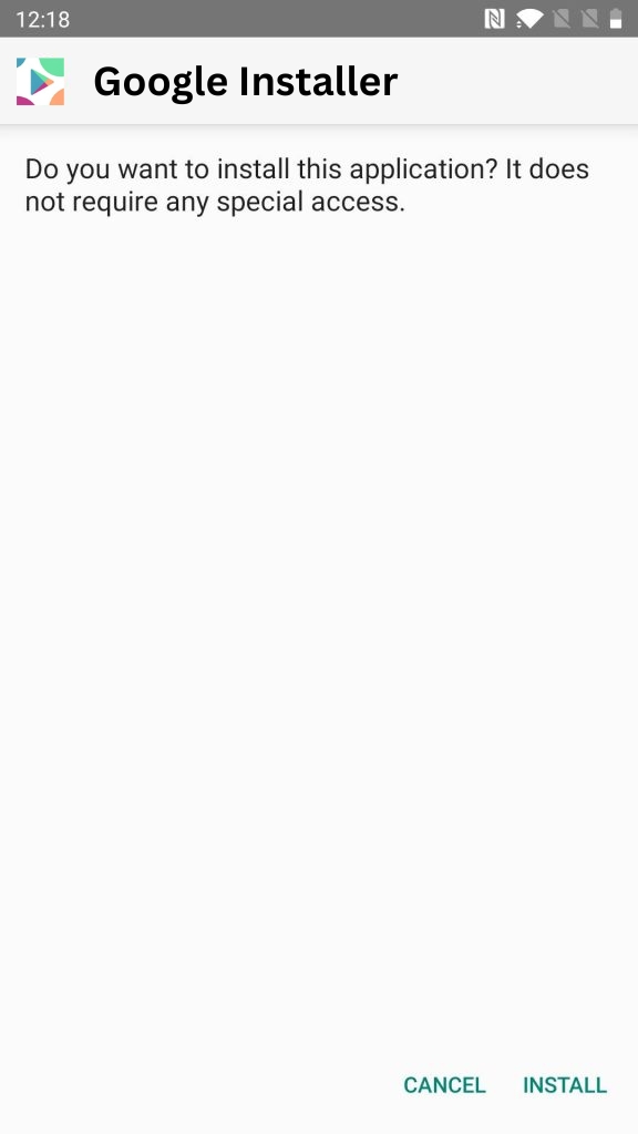 Click on Install Button