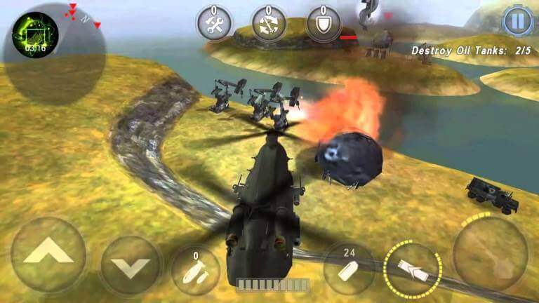 GUNSHIP BATTLE: Helicopter 3D screenshot 1