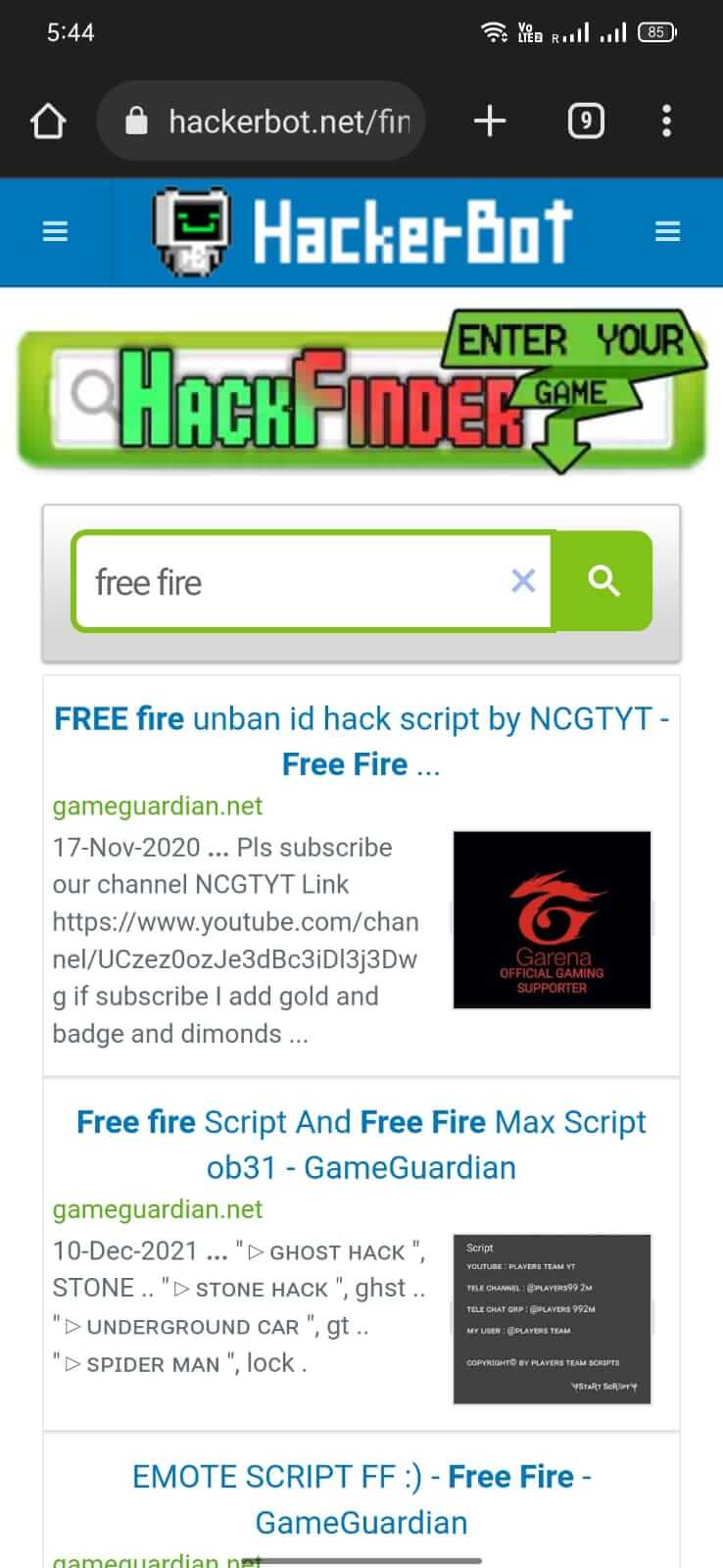 HackerBot screenshot 1