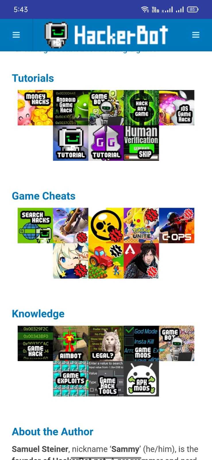 HackerBot screenshot 1