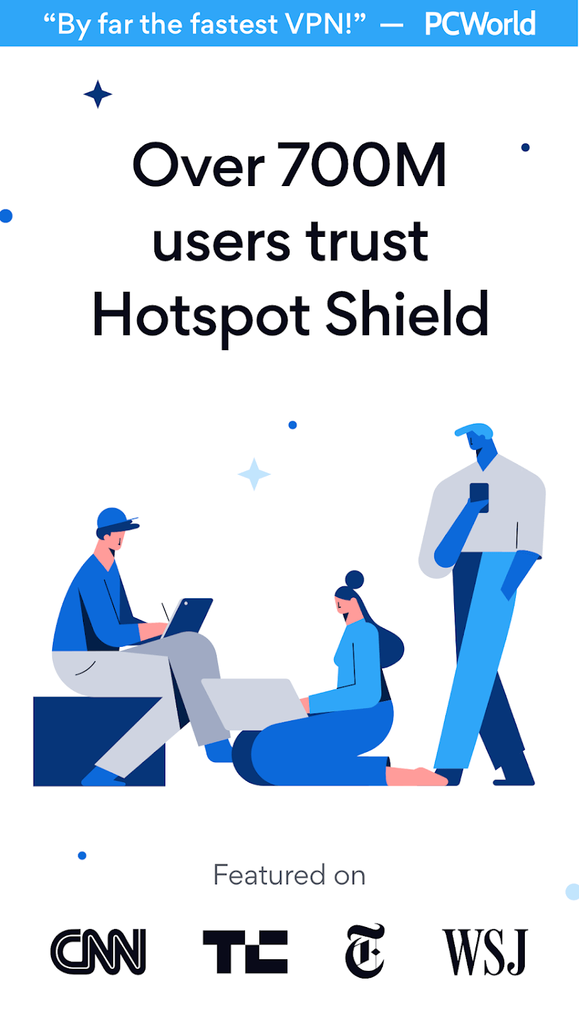 Hotspot Shield screenshot 1