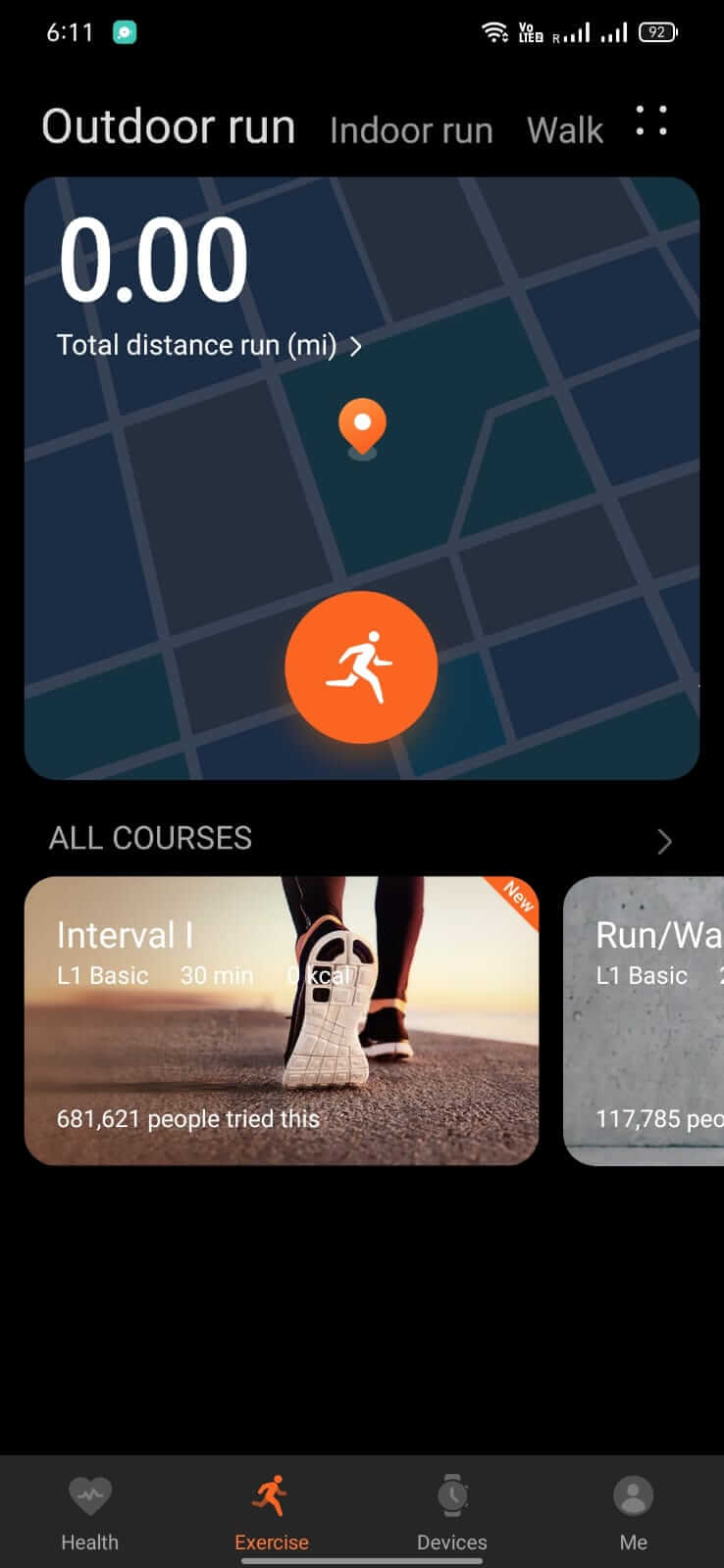Huawei Health screenshot 1