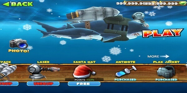 Hungry Shark Evolution screenshot 1