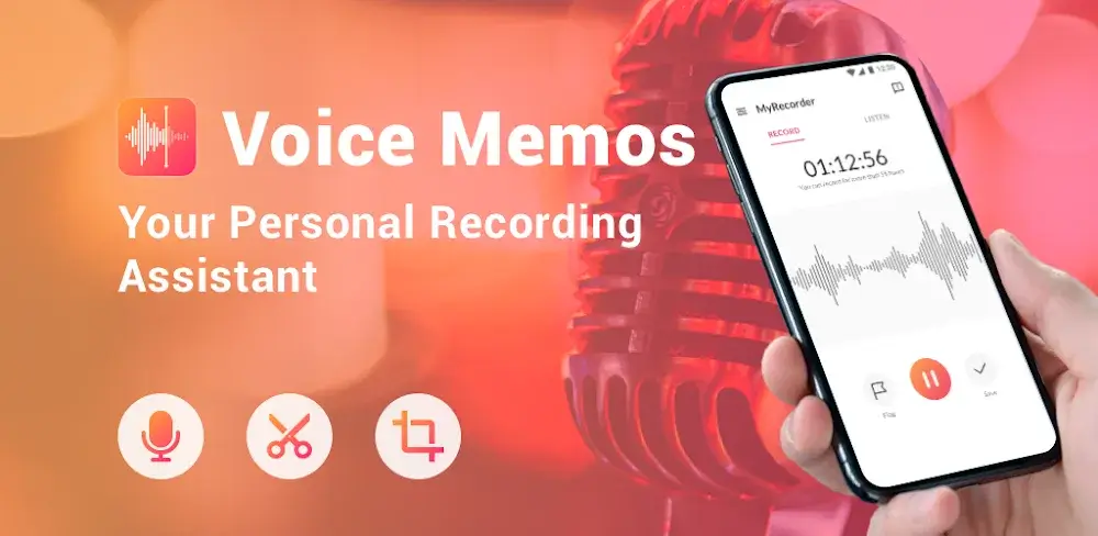 Voice Recorder & Voice Memos (MyRecorder) icon
