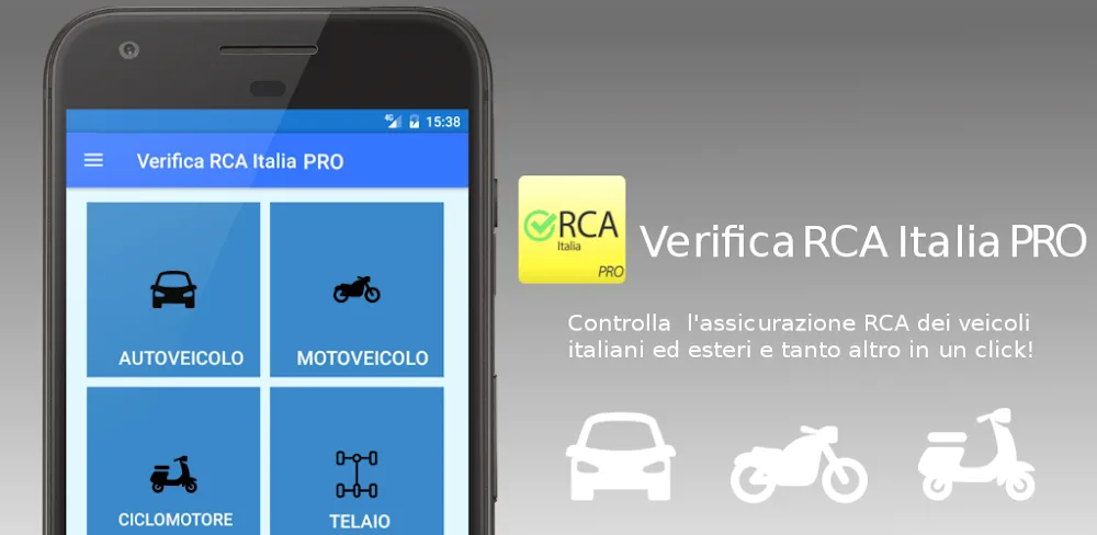 Verifica RCA Italia PRO icon