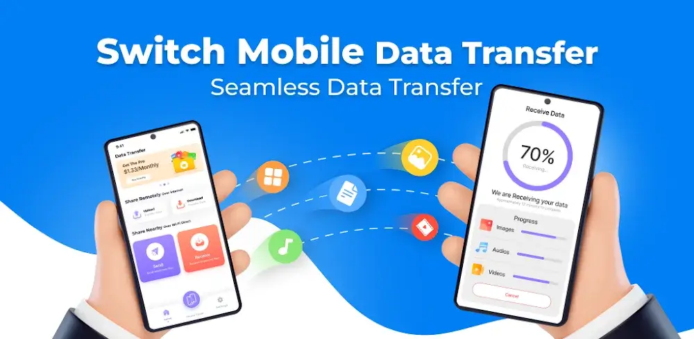 Smart Data Transfer icon