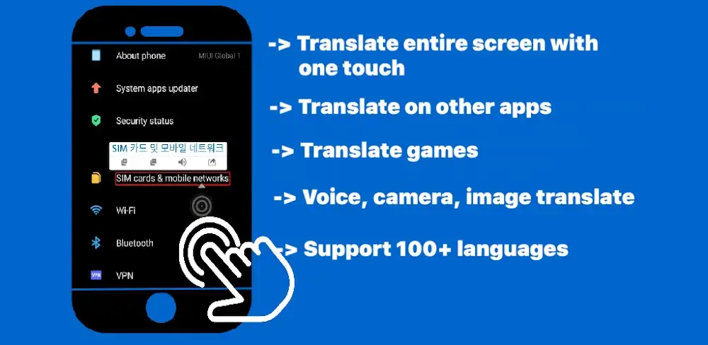 Tap To Translate Screen icon
