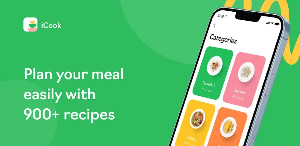iCook: Meal Planner & Recipes icon