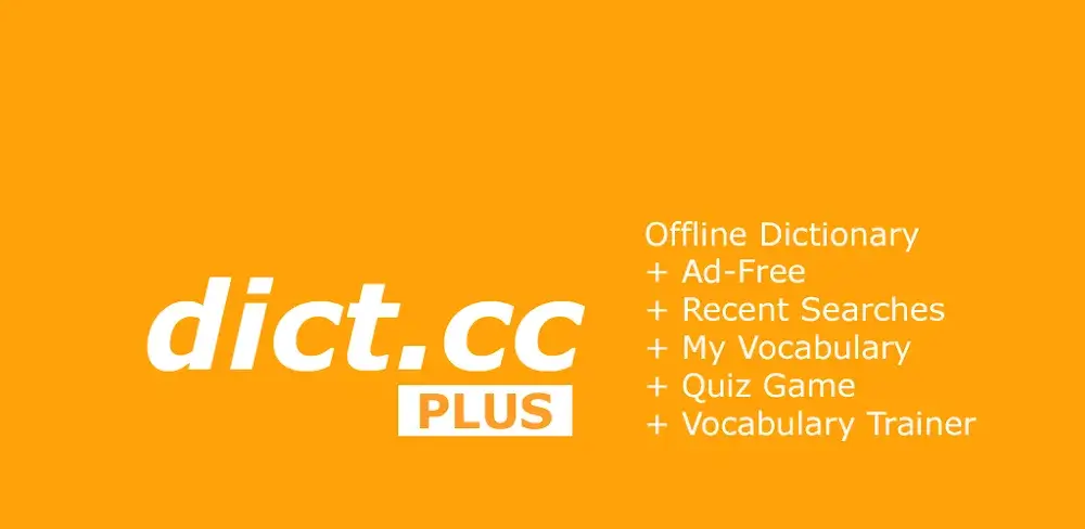 dict.cc+ dictionary icon