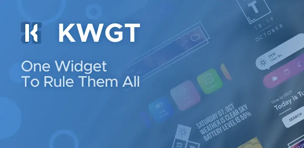 KWGT Kustom Widget Maker icon